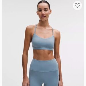 Lululemon Y Bra Nulu Blue Size 6